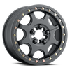 Vision Wheel 5x4.5 Satin Black VIS FLOW Automotive Wheel