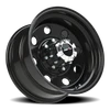 Vision Wheel 8-6.5 Black Steel Rim – 8-Lug 6.5-Inch Bolt Pattern