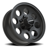 Vision Wheel 6x5.5 Satin Black Midway Wheel