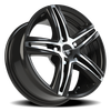 Vision Wheel 5x114.3 GBMF Gloss Black Machined Nitrous Wheel