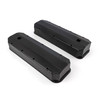 Speedmaster Chevy BBC 454 Long Bolt Fabricated Valve Covers Black Tall w/ Hole PCE314.1108.03