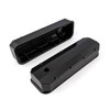 Speedmaster Chevy BBC 454 Long Bolt Fabricated Valve Covers Black Tall w/ Hole PCE314.1108.03