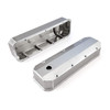 Speedmaster Chevy BBC 454 Long Bolt Fabricated Valve Covers Satin Tall with Hole PCE314.1108.01