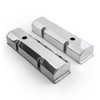 Speedmaster Chevy SBC 350 Fabricated Valve Covers Polished Tall with Hole PCE314.1100.01