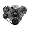 Speedmaster Ford SB 289 302 351W Aluminum Complete Serpentine Belt Drive System Kit Black