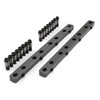 Speedmaster Ford SB 289 302 351 Windsor Rocker Stud Girdle Kit Silver 7/16" Polylock Nuts