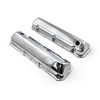 Speedmaster Ford 429 460 Chrome Steel Valve Covers 3 1/2" Tall Baffled Hole PCE314.1045