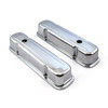 Speedmaster Pontiac 326 400 455 Chrome Steel Valve Covers 3.5" Tall Baffled Hole PCE314.1048