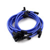 Speedmaster PCE390.1006.02 Universal 90° to 90° Over Covers Male Blue Spark Plug Wires for Chevy