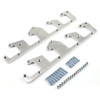 Speedmaster LSX LS2 LS3 Polished Billet Aluminum Coil Pack Bracket Kit with Hardware