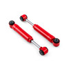 Speedmaster PCE530.1001 Shorty Red Mono Tube Shock Absorbers Hot Rod 11 1/4" Extended