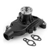 Speedmaster Chevy SBC 350 High Volume Aluminum Short Water Pump with Heater Port – Black PCE195.1083.02