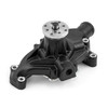 Speedmaster Chevy SBC 350 High Volume Aluminum Short Water Pump with Heater Port – Black PCE195.1083.02