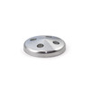 Speedmaster PCE243.1001 Chevy SBC 350 Short Water Pump Billet Cover Satin