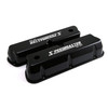 Speedmaster Ford SB 289 302 351 Windsor Black Aluminum Tall Valve Covers with Hole PCE314.1083.12