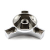 Speedmaster PCE105.1002 Air Cleaner Nut 5/16-18 Large Black Chrome