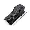 Speedmaster BBC 454 1Pc Late Gen 5 & 6 1991+ Black Finned Aluminum Oil Pan PCE300.1092.02
