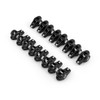 Speedmaster Chevy LS1 1.7 Ratio Aluminum Pedestal Mount Roller Rocker Arm Set Black PCE261.1041.01