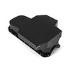 Speedmaster Chevy SBC 350 Oil Pan 7Qt Rear Sump 1955-79 Two-Piece Black PCE300.1018.02