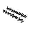 Speedmaster Chevy BBC 454 Shaft Mount 1.7 Ratio DNA Stainless Steel Roller Rocker Arms 1-261-032