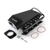 Speedmaster Chevy GM LS1 2pc Fabricated Ram Air 98mm 4 Bolt EFI Intake Manifold Black