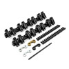Speedmaster Chevy SBC 350 Shaft 1.5 Ratio DNA Aluminum Roller Rocker Arms Set
