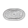 Speedmaster 12" Aluminum Oval Ball Milled Air Cleaner Top PCE103.1007