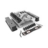 Speedmaster Chevy SBC 350 Straight Cylinder Head Top End Engine Combo Kit Hydraulic Flat Tappet