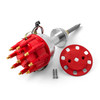 Speedmaster Mopar Chrysler 392 Hemi 8000 Series Pro Billet Distributor PCE376.1320.01 Red