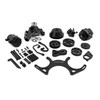 Speedmaster Chevy SBC 350 Aluminum Serpentine Belt Drive System Kit Black