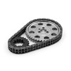 Speedmaster Chevy SBC 350 Double Roller 9 Keyway Billet Steel Timing Chain Kit