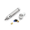 Speedmaster Air Shifter Ram Kit with Bracket Aluminum 2.5" Stroke PCE652.1001