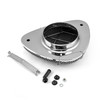 Speedmaster PCE104.1082 Superflow Triangular Chrome Air Cleaner Kit 11.5" x 8.5"