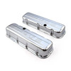 Speedmaster Chevy BBC 454 Chrome 396 Stamped Steel Valve Covers Tall Baffled Hole