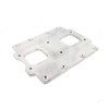 Speedmaster Universal Supercharger Intake Manifold 6/71 to Twin Carburetor Adapter Plate PCE149.1008