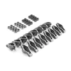 Speedmaster Chevy SBC 350 1.6 Ratio 3/8" Steel Roller Tip Rocker Arms Set w/ Nuts & Balls