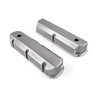 Speedmaster Ford SB 289 302 351 Windsor Fabricated Valve Covers Satin Tall with Hole
