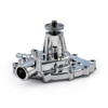 Speedmaster Ford SB 289 302 351 Windsor High Volume Aluminum Passenger Side Water Pump Chrome