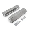 Speedmaster Chevy SBC 350 Vortec Center Bolt Fabricated Valve Covers Satin Tall