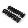 Speedmaster Ford SB 289 302 Windsor Adjustable 5/16 Stud Mount 1.6 Aluminum Rocker Arms Set Black