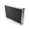 Speedmaster Ford Mopar 29x19x2.2 Aluminum Radiator TR-BL Outlets Satin PCE190.1059