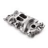 Speedmaster Chevy SBC 350 1957-95 Non-EGR Low-Rise Polished Aluminum Intake Manifold 1-147-002