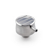 Speedmaster Polished Aluminum Ball Milled Valve Cover Breather with 1" PVC Vent Tube
