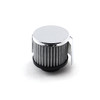 Speedmaster Chrome Valve Cover Filter Breather w/Hood 1 1/2" Clamp On PCE309.1005