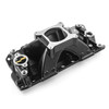 Speedmaster Chevy SBC 350 1957-95 HiRise Aluminum Intake Manifold Black 1-147-015