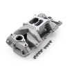 Speedmaster Chevy SBC 350 1957-95 MID-AIR™ MidRise Aluminum Intake Manifold Satin