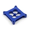 Speedmaster PCE120.1008.03 1" Aluminum 4150 CNC Machined Carburetor Spacer Square Bore 4 Port Blue