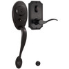 Weslock L1441-1U1SL2D Lexington 1400 Series Left Hand Panic Proof Entry Set with Bordeaux Interior Lever, Oil Rubbed Bronze