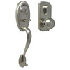 Weslock Lexington 1400 Series Panic Proof Entry Set with Interior Impresa Knob, Satin Nickel