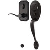 Weslock R1441-1U1SL2D Lexington 1400 Series Right Hand Panic Proof Entry Set with Bordeaux Interior Lever, Oil Rubbed Bronze